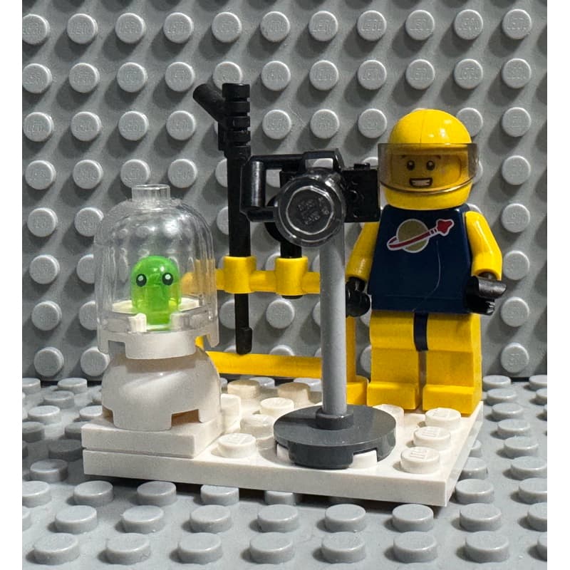 Lego City MOC Spaceman pesquisa do Alien 19 peças novas Lego original