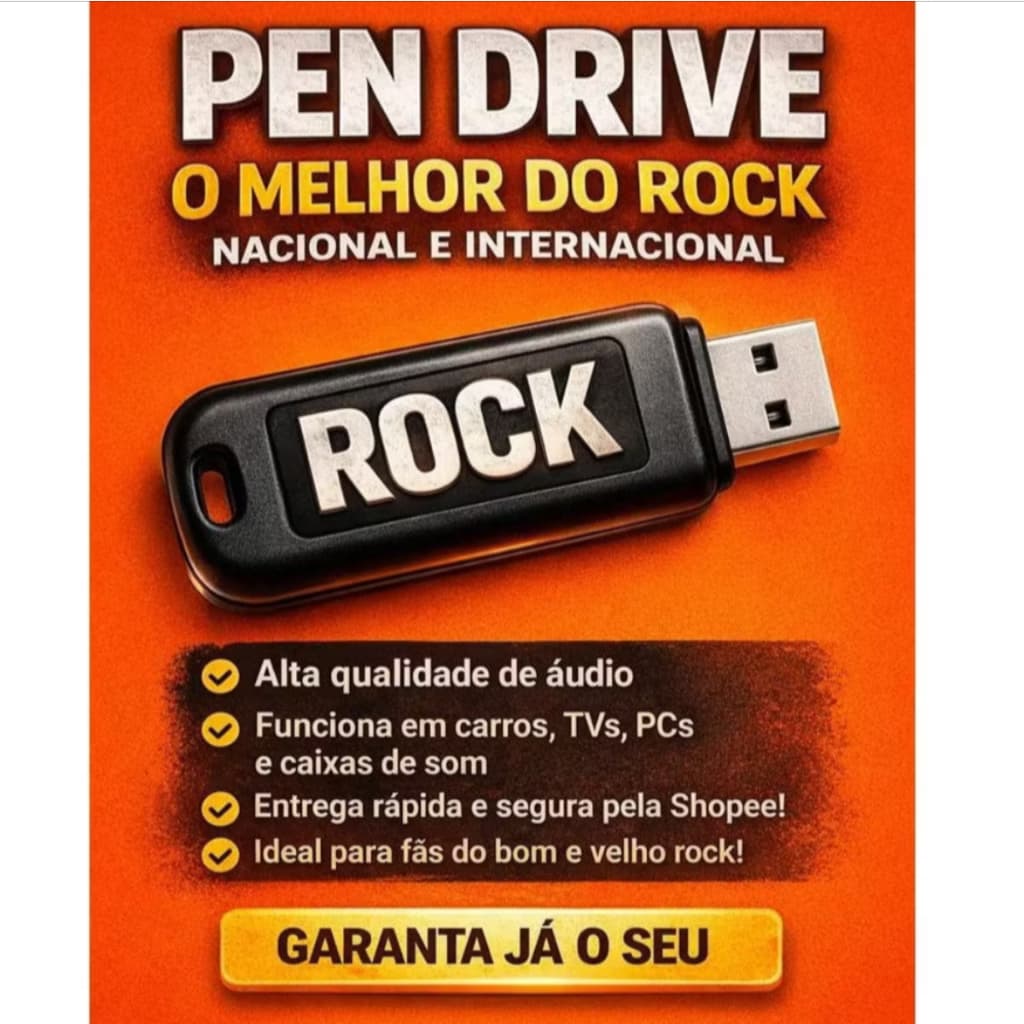 USB-MP3 NACIONAL E INTER ROCK