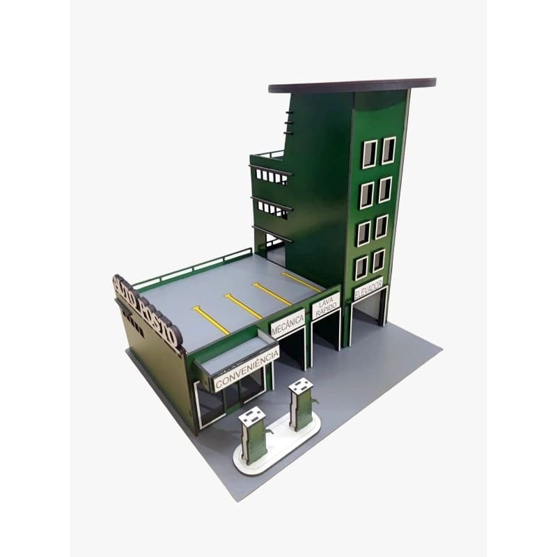 Auto Posto de Carrinhos da Hot Wheels