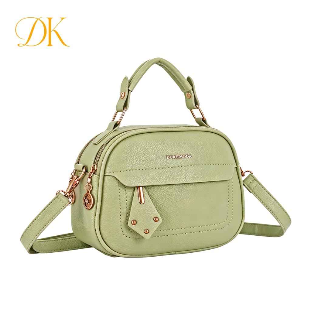 Bolsa Feminina Retrô DK-Design com Múltiplos Bolsos Internos e Externos, Organize Seu Celular, Carteira e Chaves DEC6137