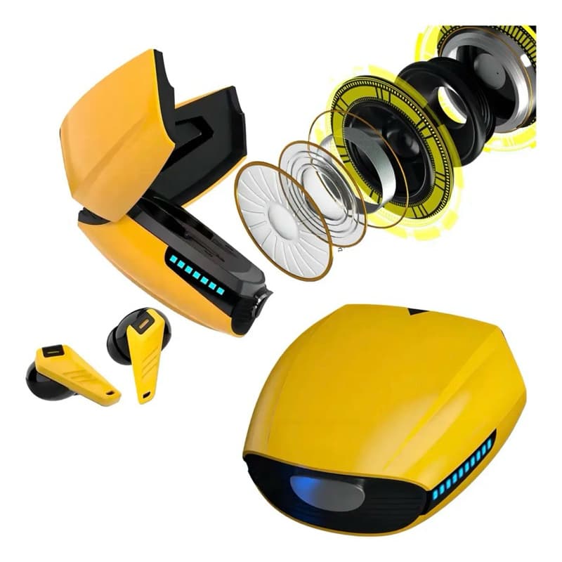 Fone Bluetooth Gamer RS11 – Som Imersivo, Baixa Latência e Design Futurista