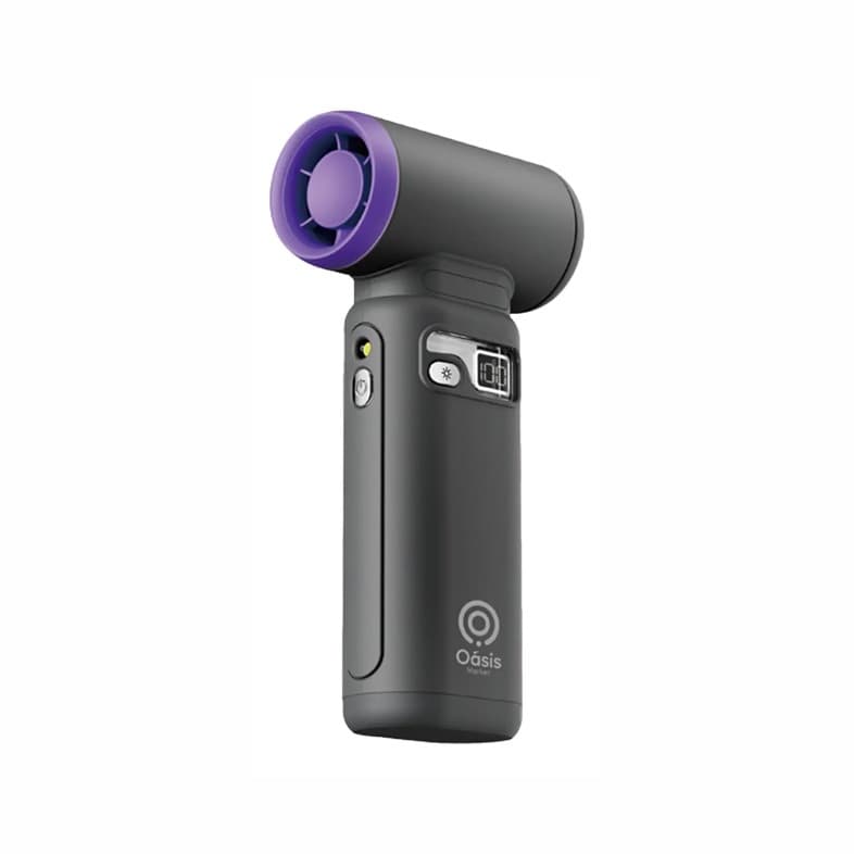 Mini Ventilador secador Turbo Intenso Portátil De Alta Potência 130mil Rpm Cor Preto