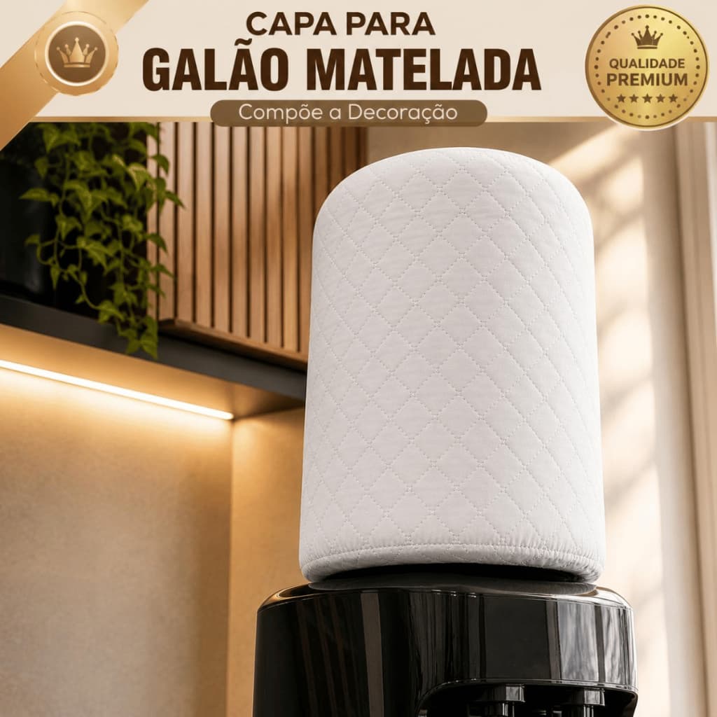 CAPA PARA GALÃO AGUÁ 20 LITROS