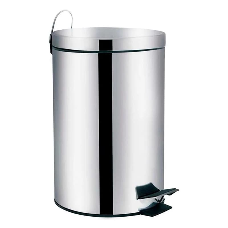 lixeira 20L litros pedal inox balde interno removivel nota fiscal cozinha banheiro
