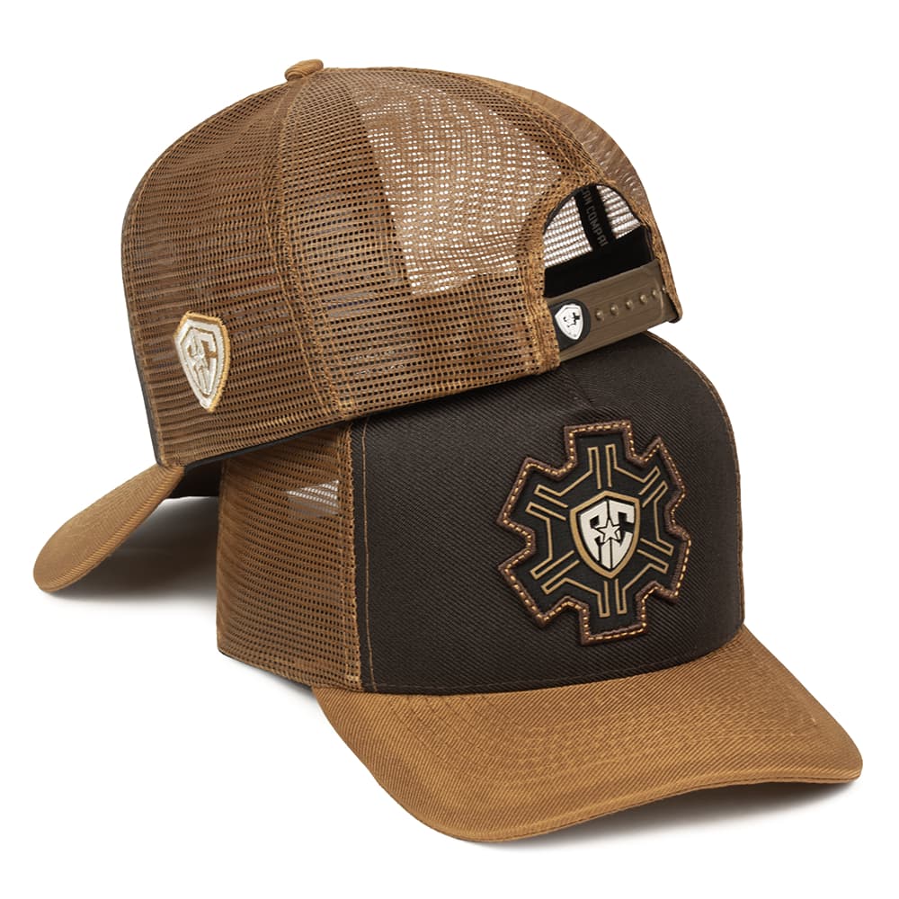 Boné Trucker Agro Country Masculino Feminino Aba Curva Tela Respirável Ajustável Premium