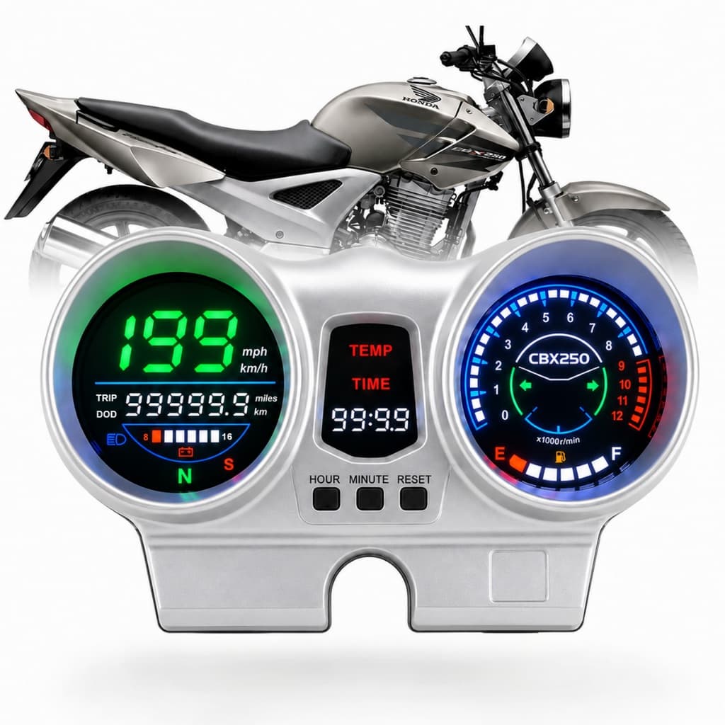Painel Completo Para Honda Cbx250 Twister 2001 a 2018 Medidor De Velocidade 37100-KPF-961