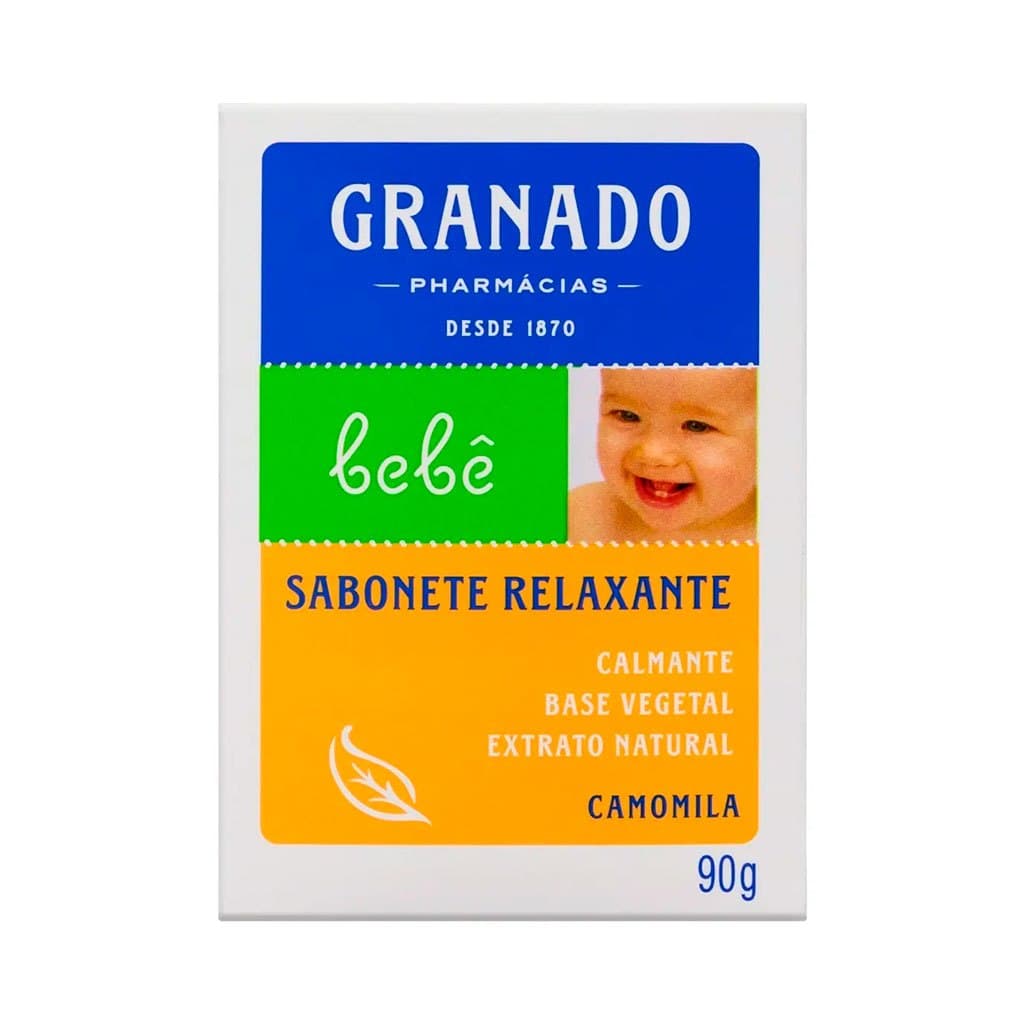 Sabonete Granado Glicerina Bebê Camomila 90 Gramas - CM0035