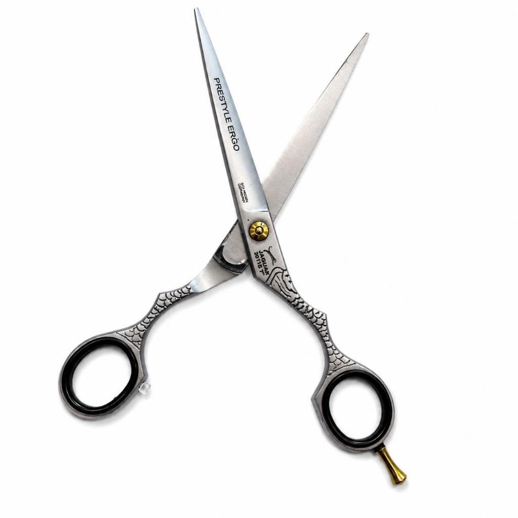 Tesoura Cabeleireiro Barbeiro Fio Laser 7" Jaguar