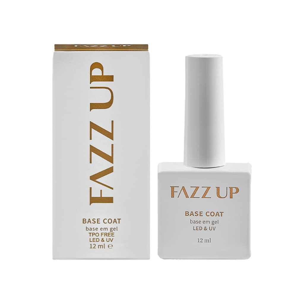 Base Coat Clear 12ml - Fazz Up Blindagem Das Unhas Base Hipoalergênica