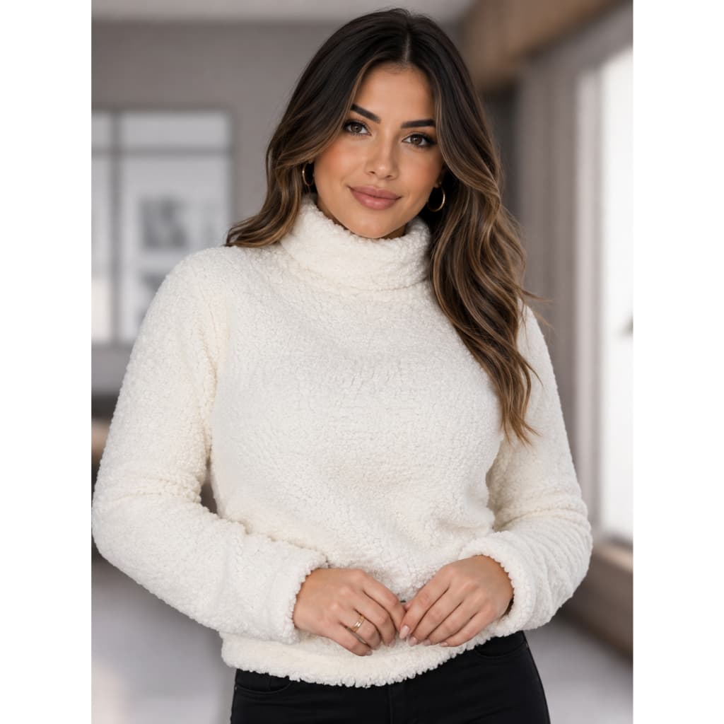 Casaco Cacharrel Teddy Blusa De Pelinho Inverno Peludo Sherpa Frio