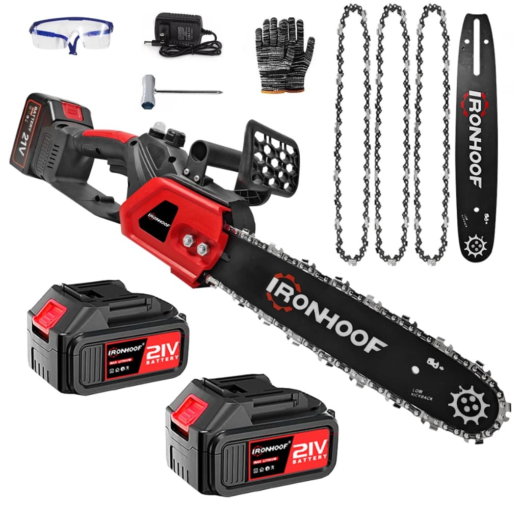 Motosserra Elétrica 12/6 Polegadas Recarregável 3000W Brushless​​