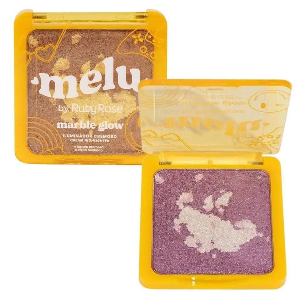 Iluminador Cremoso Marble Glow Melu By Ruby Rose