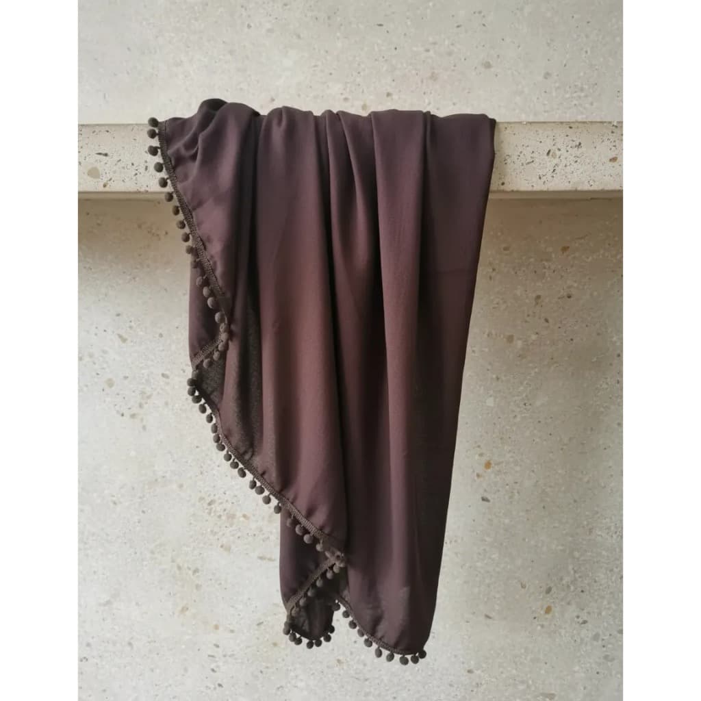 Canga Praia Lisa Pompom Moda Verão Cores Viscose Beach Bali