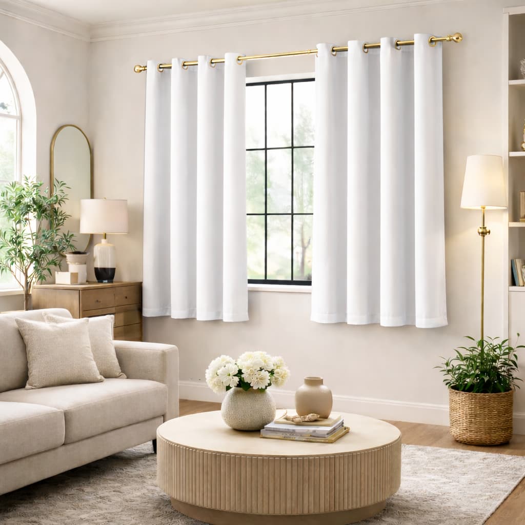 Cortina Letícia 3,00 x 1,70 | Cortina Decorativa, Beleza e Versatilidade para Sala, Quarto e Escritório