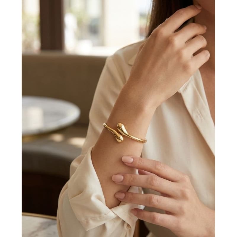 Bracelete Feminino Moda Blogueira Aço Inoxidável