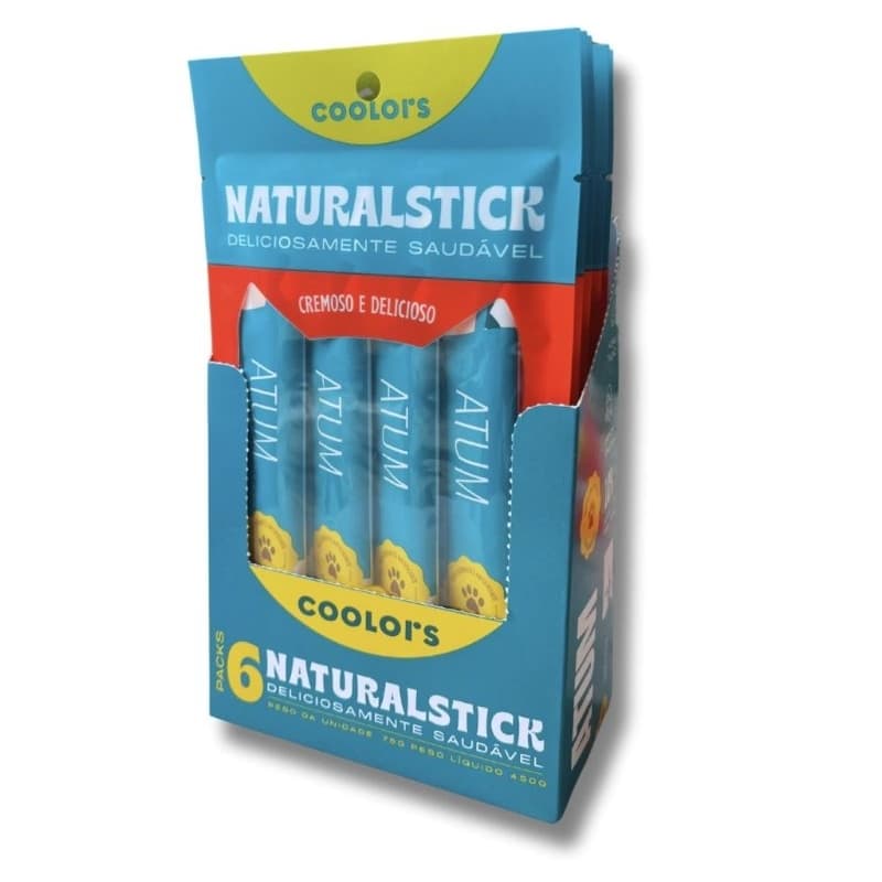 Natural Stick Cat – Caixa Fechada com 30 Sachês (450g)
