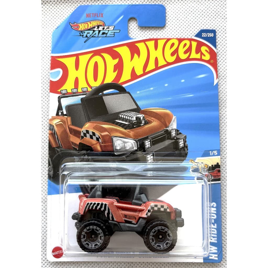 Carrinho Hot Wheels POWER WHEELS DUNE RACER (Código HYX52) - Coleção 2025