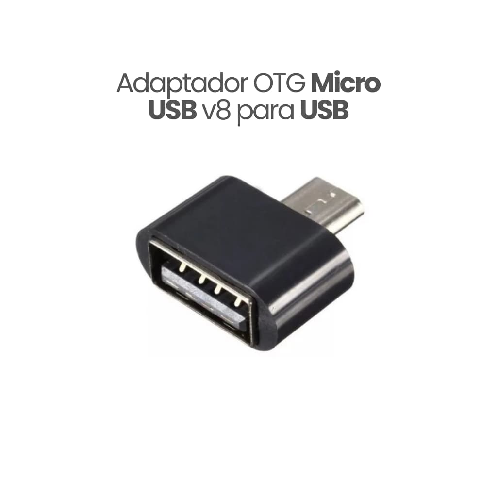 Adaptador Conversor Otg Micro Usb Adaptador V8