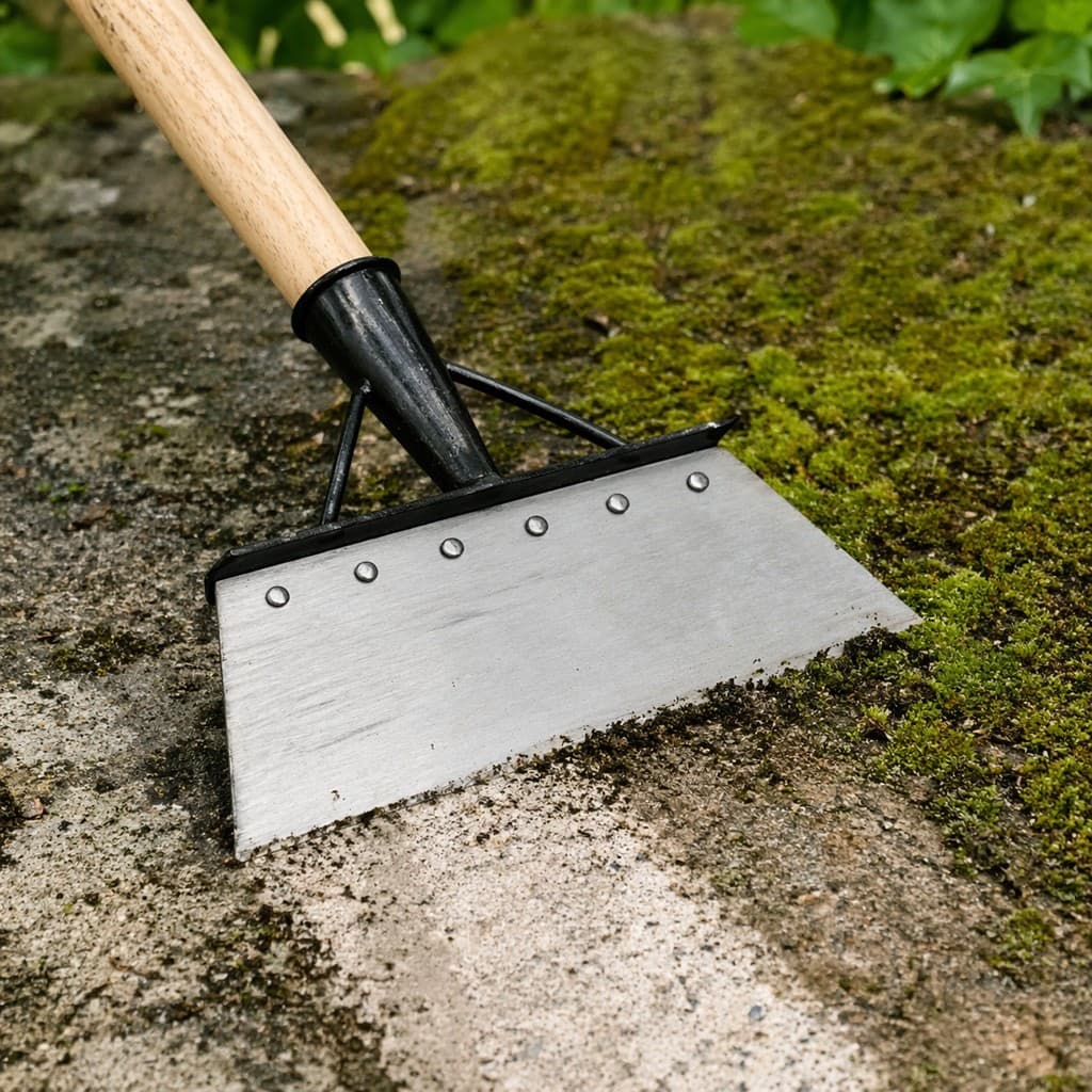 Pá de Limpeza Multifuncional Aço Manganês para Jardim, Pastagem e Fazenda - Capina e Remoção de Mato