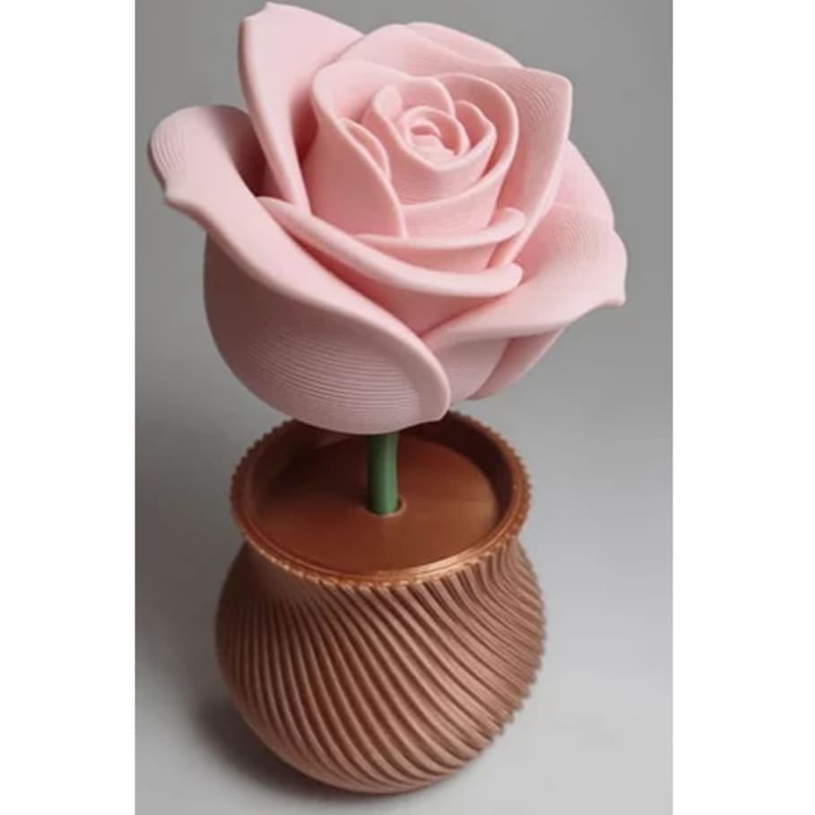 Vasinho decorativo de Rosa 12cm | Decoração Delicada e Moderna