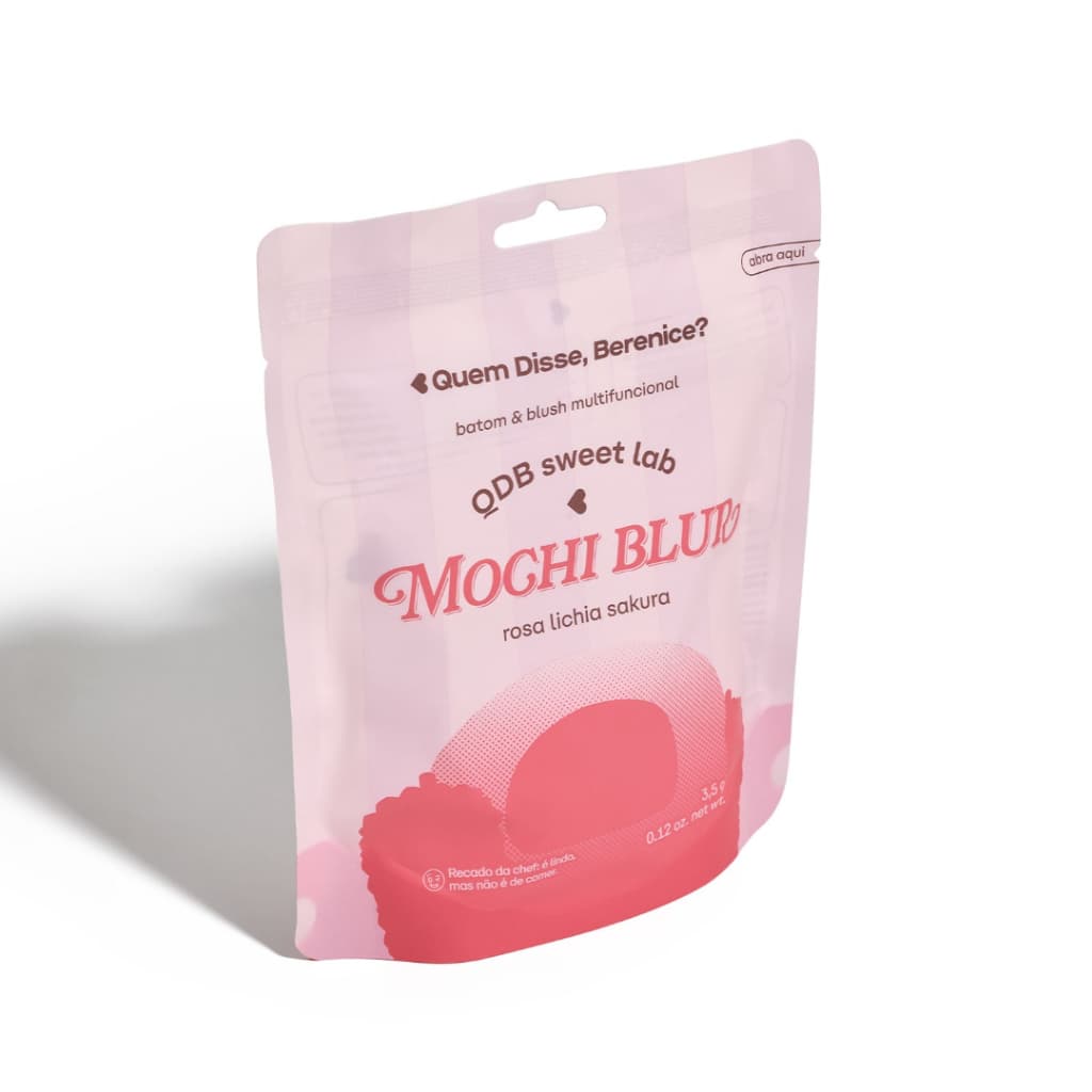 Batom e Blush Multifuncional Mochi Blur Quem Disse Berenice