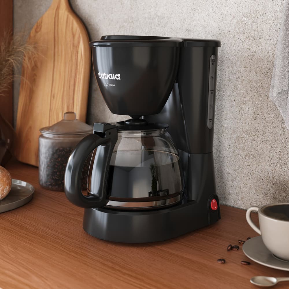 Cafeteira elétrica 30 Xícaras Itatiaia - Sabor e modernidade.