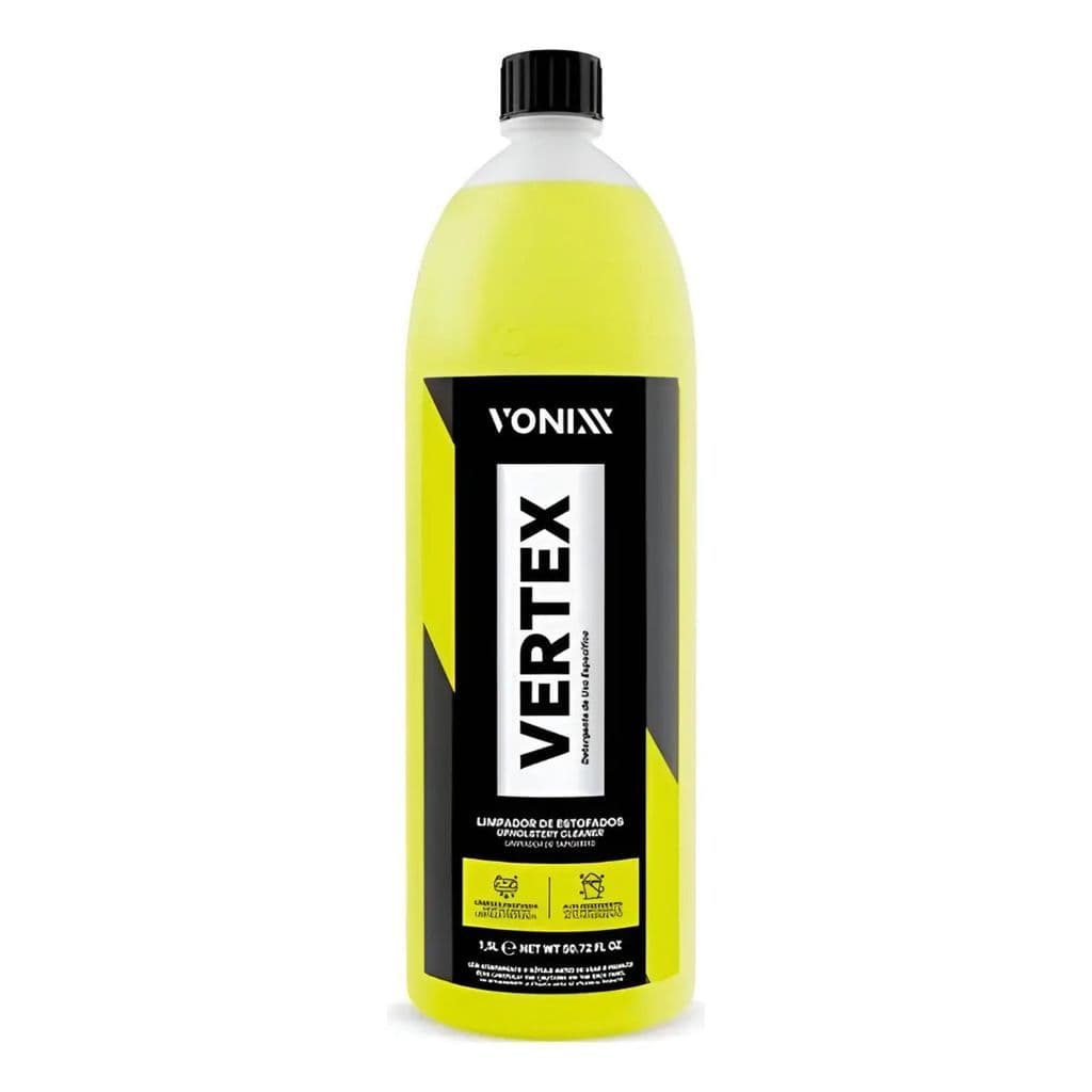 Limpador de Estofados Vertex 1,5L Vonixx Limpeza Profunda Bancos Sofás Cadeiras