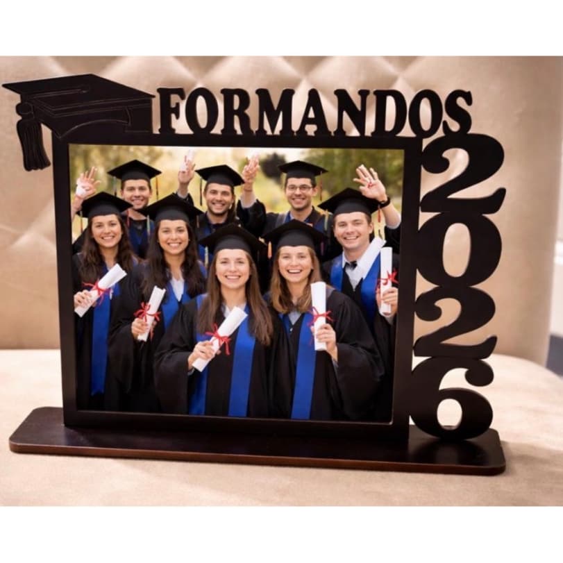 Kit 12 Unidades Lembrança Formatura Porta Retrato Formandos 2026