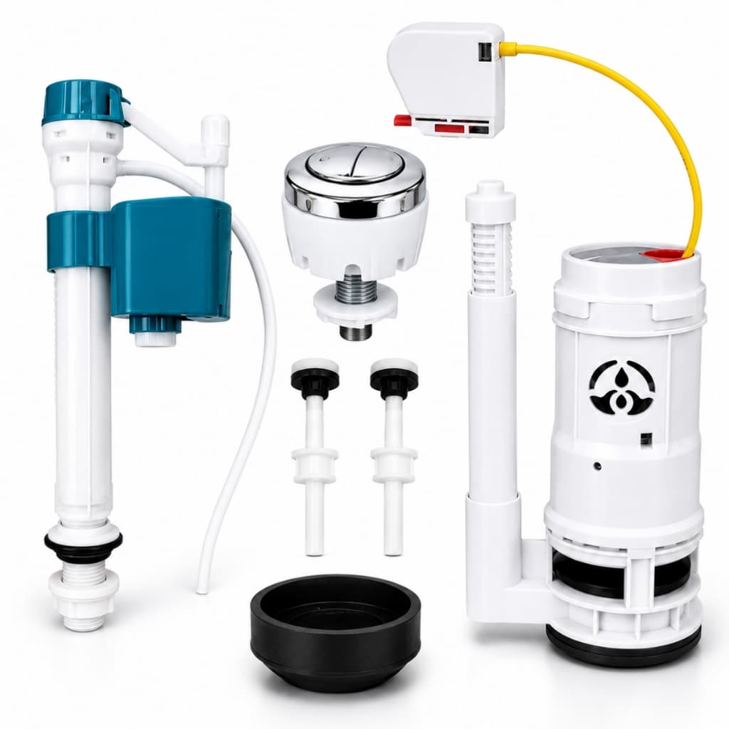 Kit Reparo Caixa Acoplada Duplo Acionamento Turbo Universal Completo Dual 3 6l