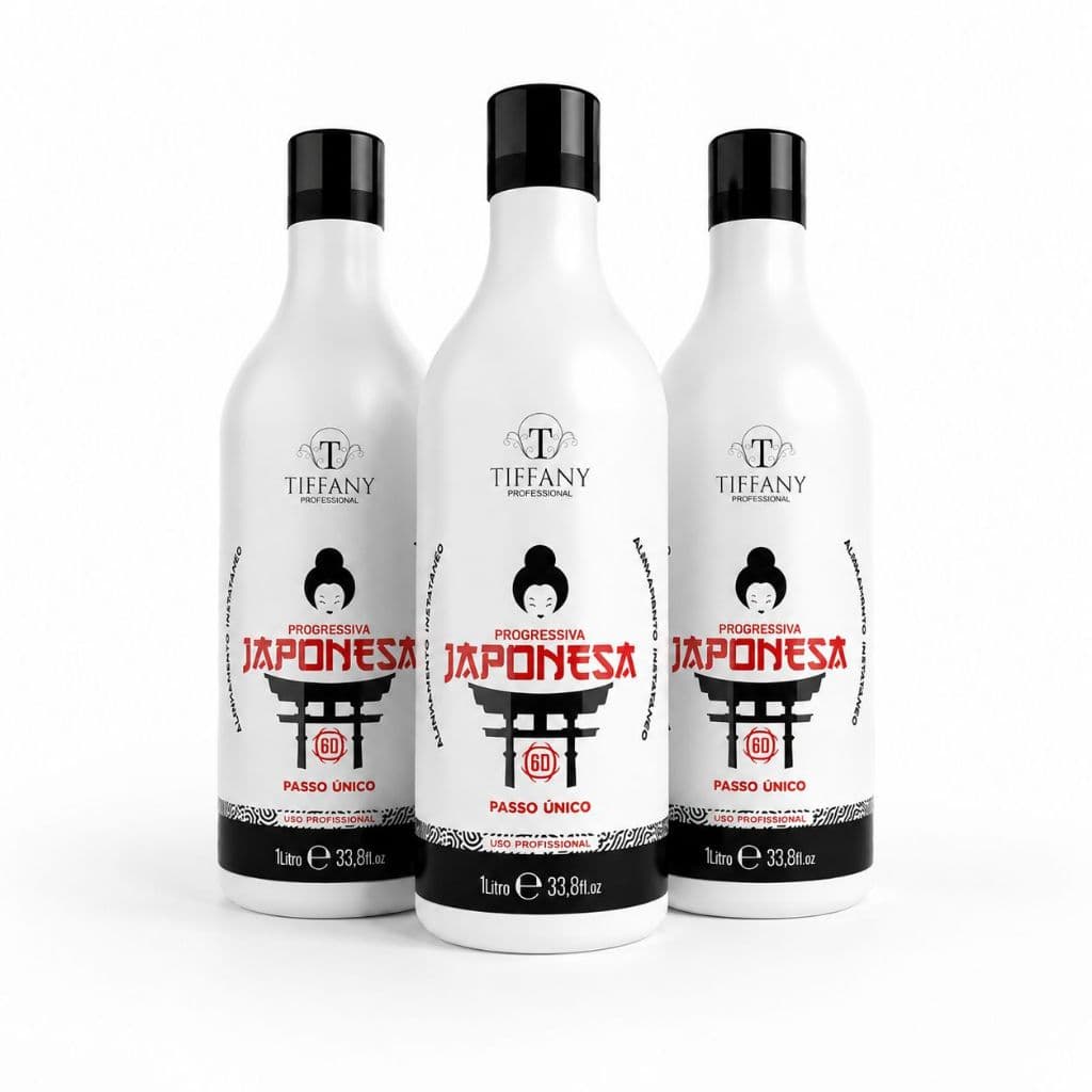 Kit 03 Progressivas Japonesa Tiffany -1LT- Original Alisa 100%