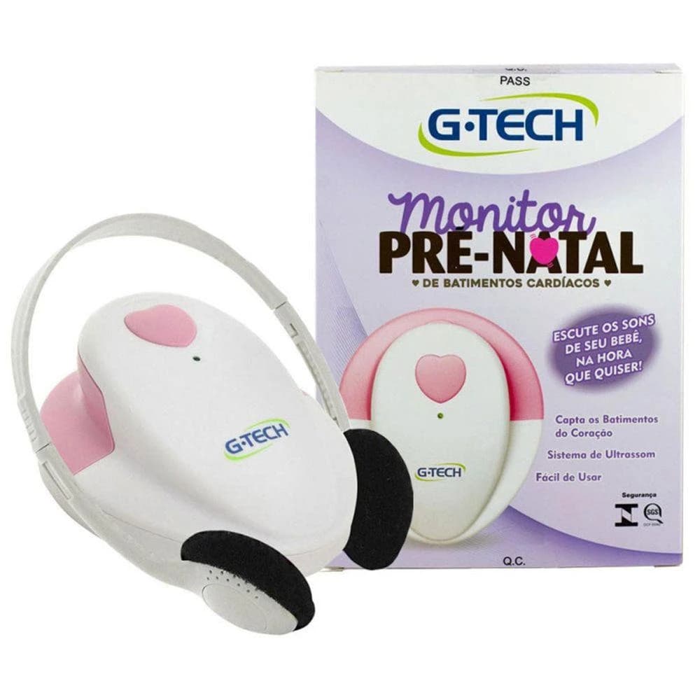 Monitor pré-natal batimentos cardíacos G-TECH Baby Doppler