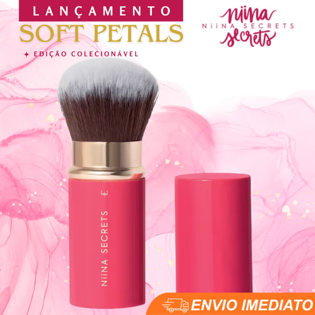 Pincel Retratil Eudora Niina Secrets Pink Multi un