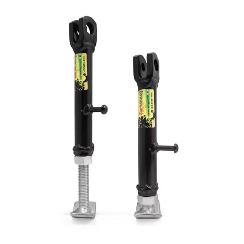 CAVALETE LATERAL COM REGULAGEM TITAN/FAN 125/150/160