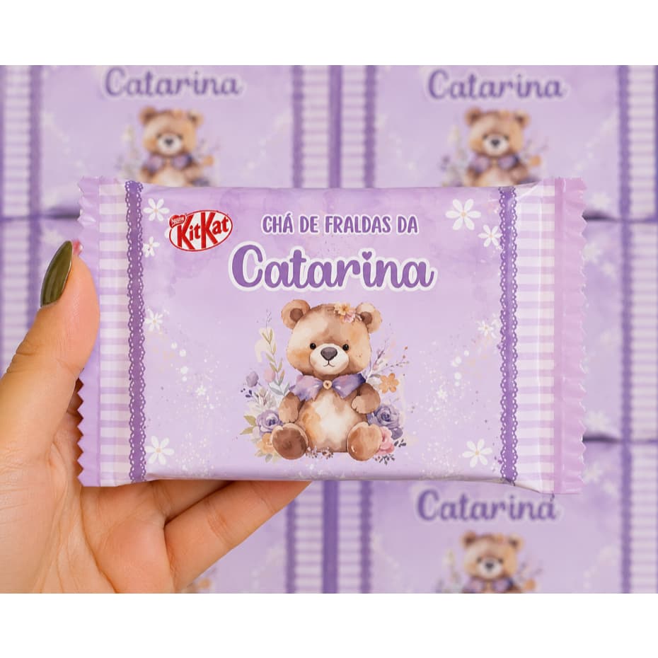 Embalagem Personalizada para Kit Kat Lembrancinha