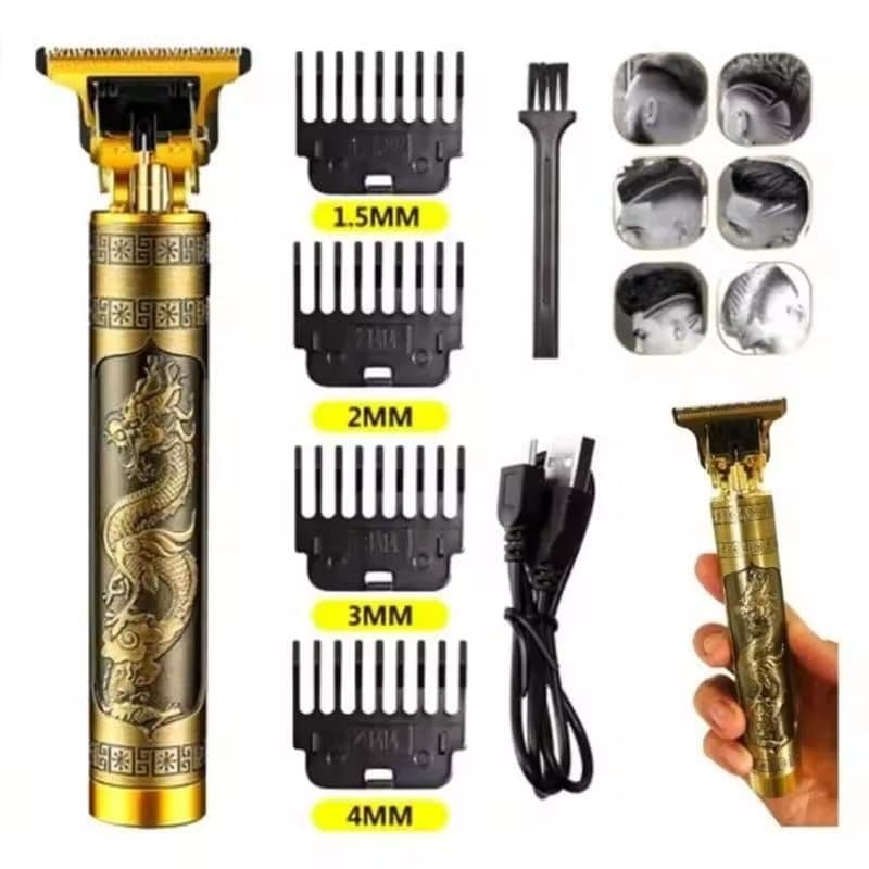 Máquina de Cortar Cabelo Para Barba Masculina Aparador de Pelos Corpo Perna Sem Fio Profissional