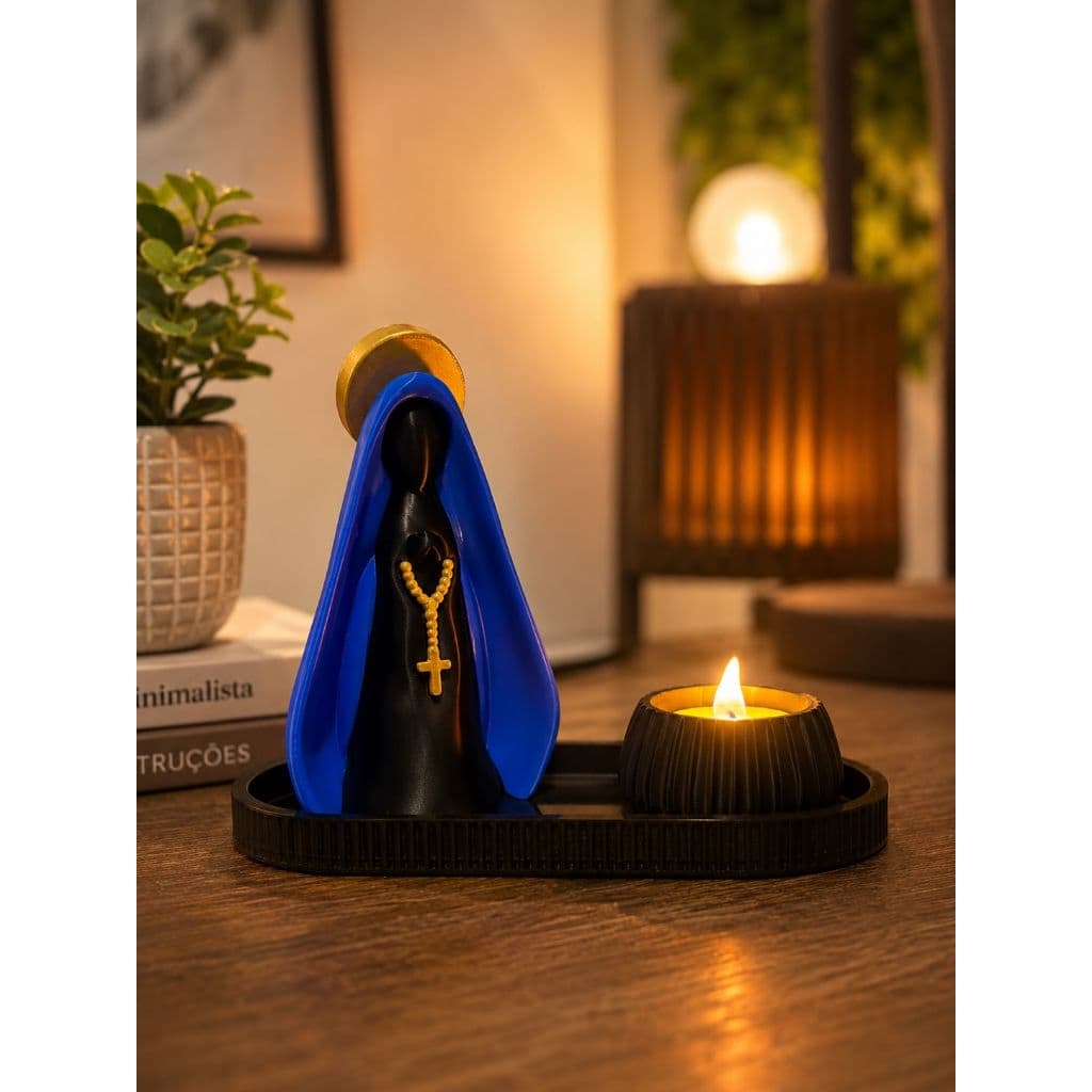 Kit Nossa Senhora em Impressão 3D | Decoração Religiosa | Artesanato