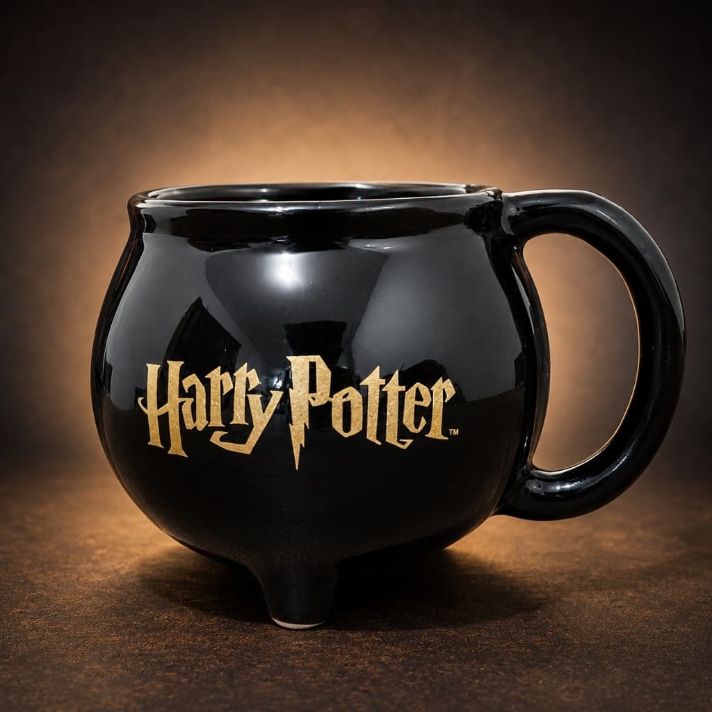 Caneca de Ornamento Caldeirão Hogwarts | Bruxo | Harry Potter Oficial