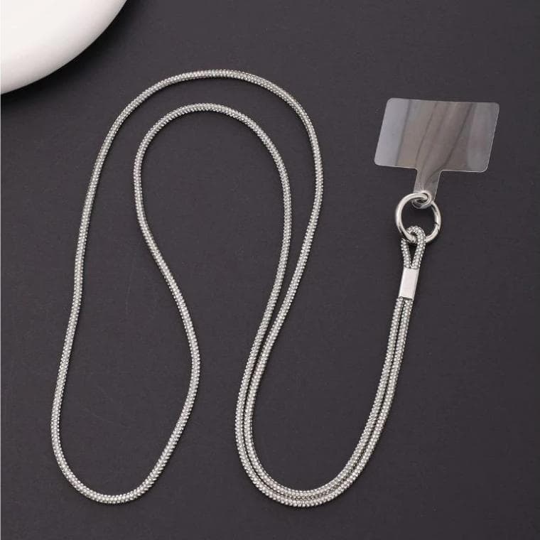 Cordão de Celular Ajustável - Alça Anti Furto Para Celular com brilho – Praticidade, Segurança e Estilo