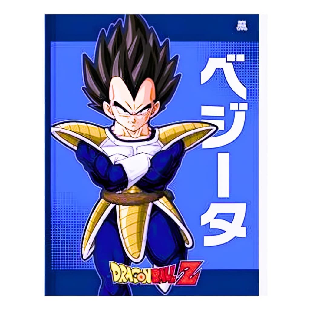 Caderno Brochurao Dragon Ballz 80fls Adesivos