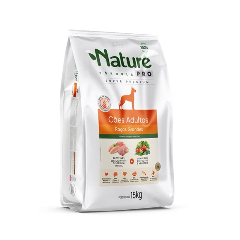 Ração Alinutri Fórmula Pro 15Kg Cães Adultos Grandes