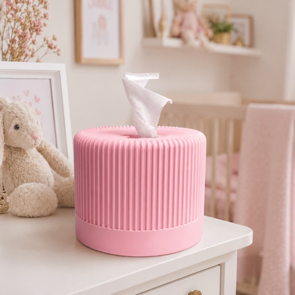 Porta Papel e Lenços Prisma | Organizador para Lenços de Papel com Design Moderno