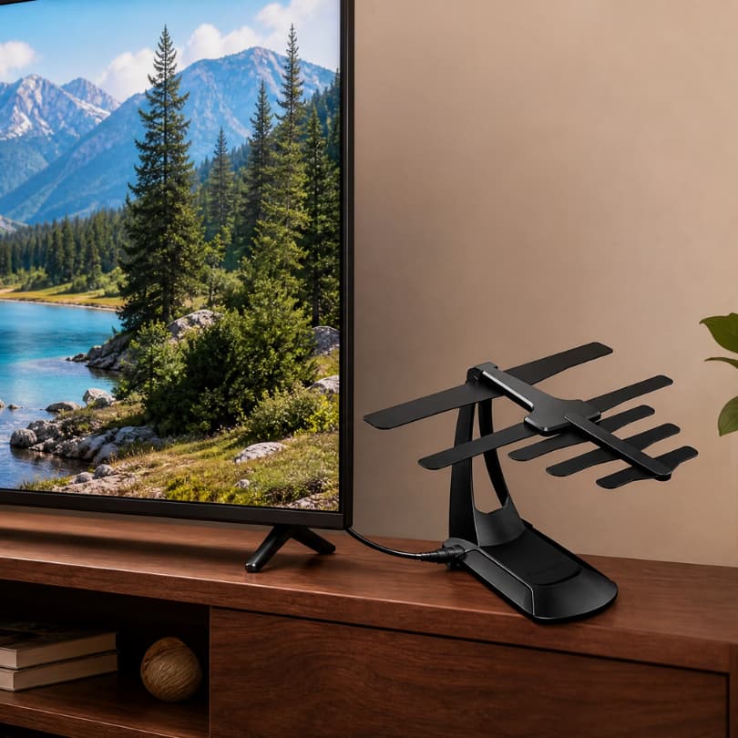 Antena Digital Para TV Super 1000 Prime Tech 8 A 10dbi Antena Interna