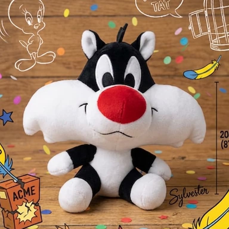 Pelúcia Frajola Looney Tunes 20cm Macio Antialérgico Infantil Presente Decoração