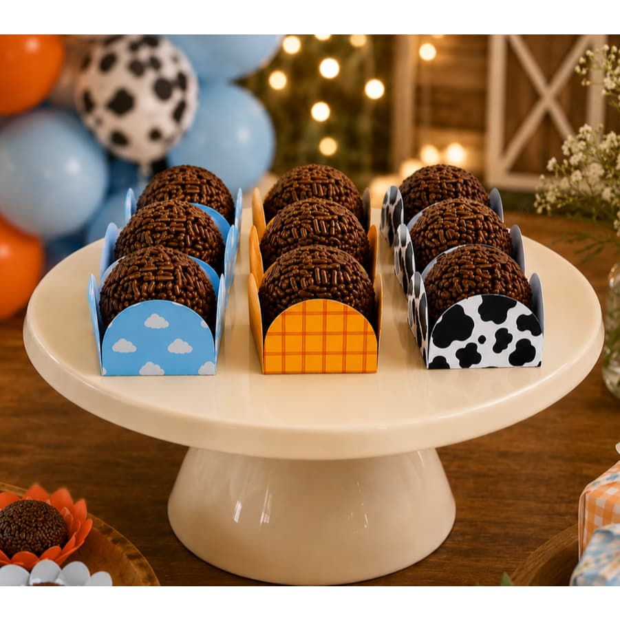 Forminhas Para Doces Toy Story 4 Pétalas 50 Unidades Brigadeiro