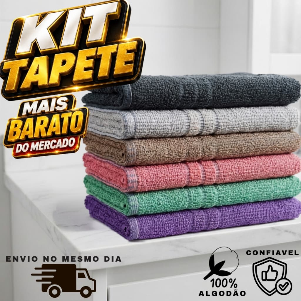 Tapete Entrada Felpudo Pezinho Para Casa Confort 40cm x 60cm Oferta Imperdível
