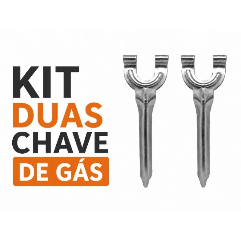 Chave borboleta click para apertar e soltar registro,regulador e troca de gás de cozinha.