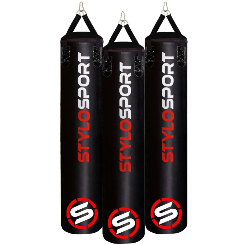 Saco de Boxe Academia Kit com 3 Equipamentos de Luta e Artes Marciais 160cm Profissional