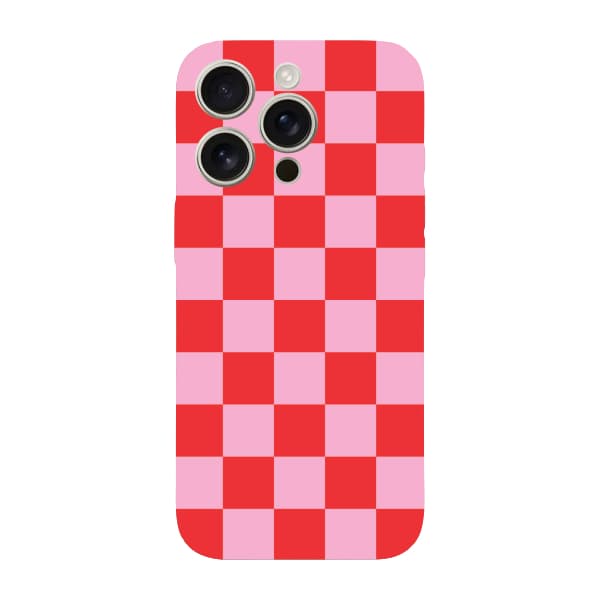 Capinha para iPhone 16 Pro Anti Impacto Fashion - QUADRICULADA COLOR MIX