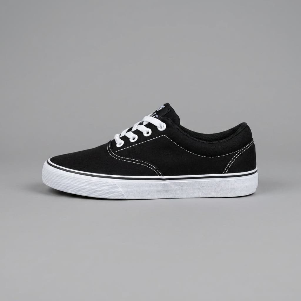 Tenis Masculino Feminino Preto Branco Casual Confortável Estiloso