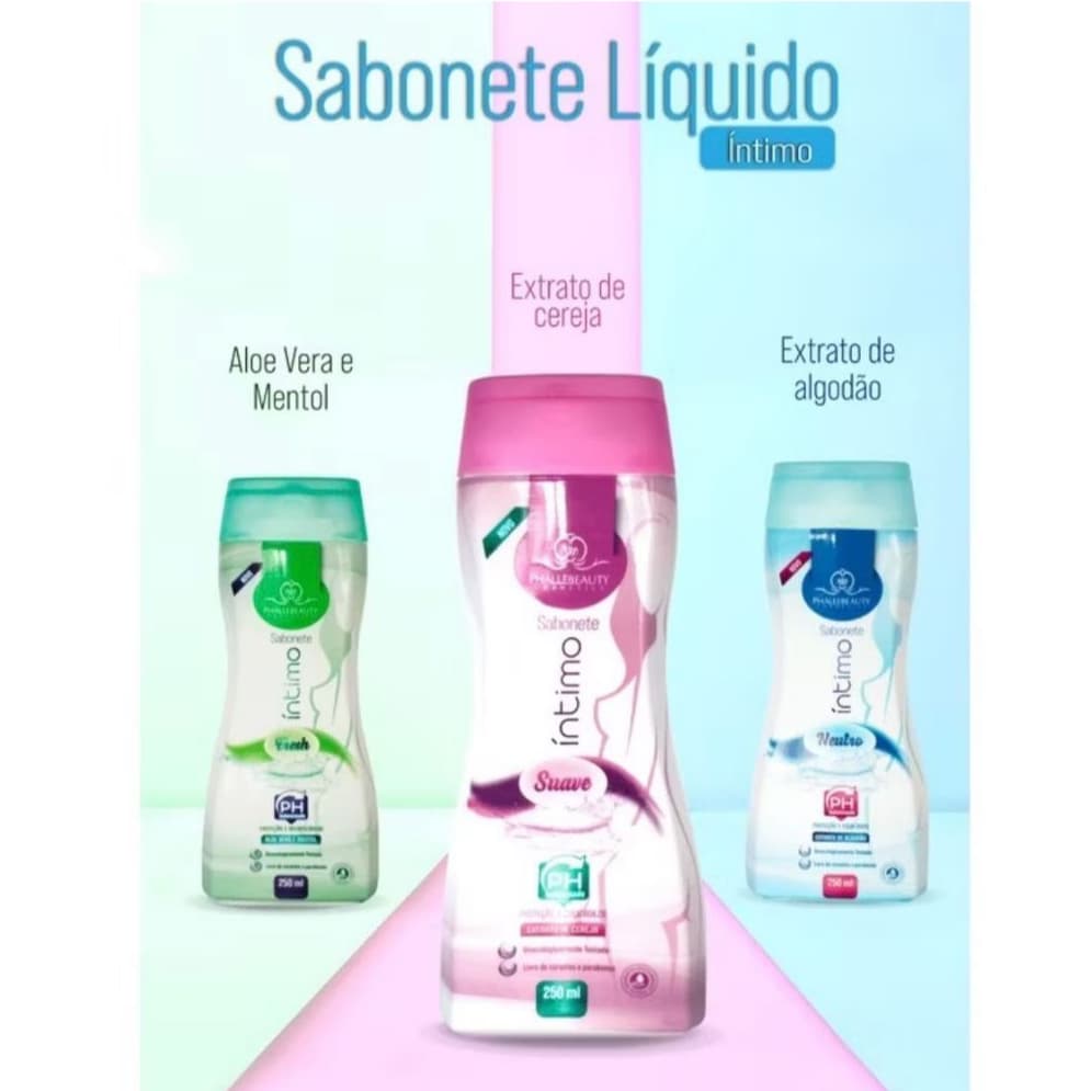 Sabonete Líquido Íntimo 250ml PhálleBeauty